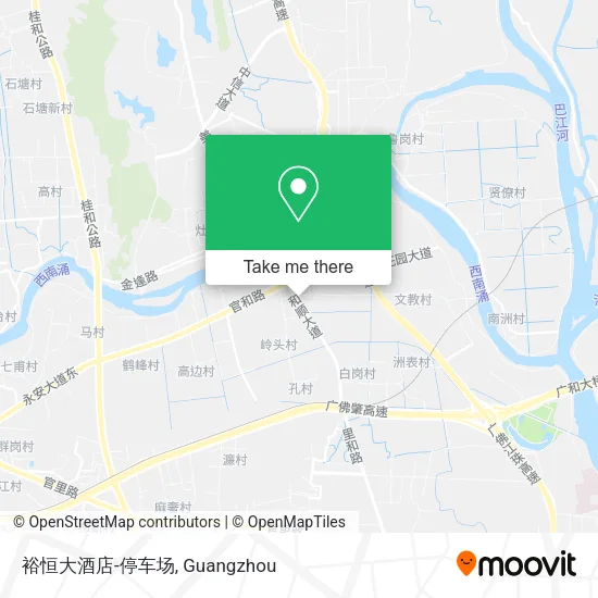 裕恒大酒店-停车场 map