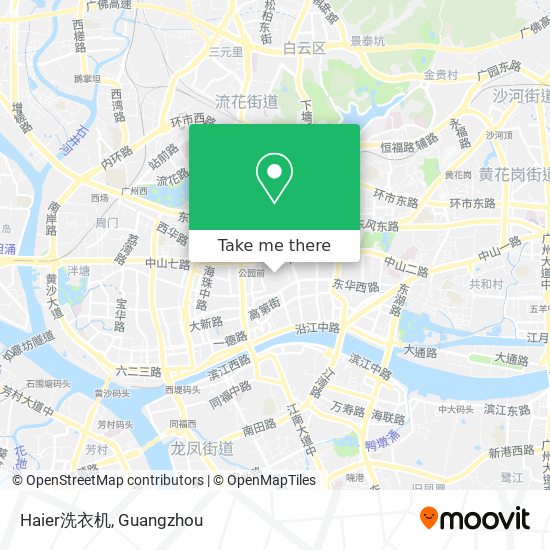 Haier洗衣机 map