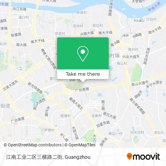 江南工业二区三横路二街 map