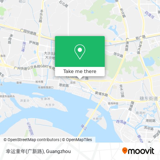 幸运童年(广新路) map