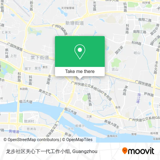 龙步社区关心下一代工作小组 map