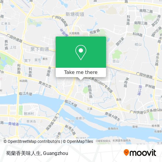 蜀蘭香美味人生 map