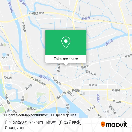 广州农商银行24小时自助银行(广场分理处) map