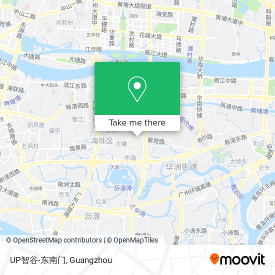 UP智谷-东南门 map