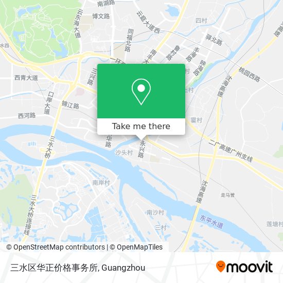 三水区华正价格事务所 map