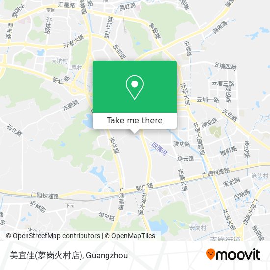 美宜佳(萝岗火村店) map
