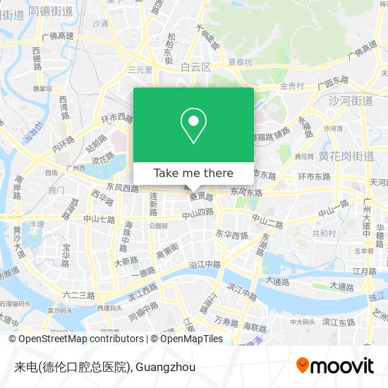 来电(德伦口腔总医院) map