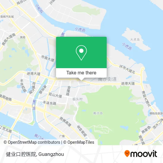 健业口腔医院 map