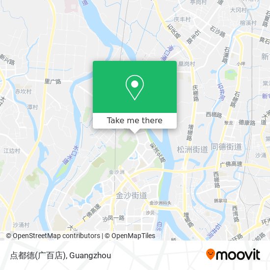 点都德(广百店) map
