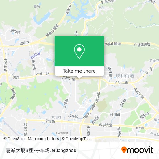 惠诚大厦B座-停车场 map