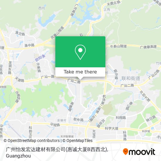 广州怡发宏达建材有限公司(惠诚大厦B西西北) map
