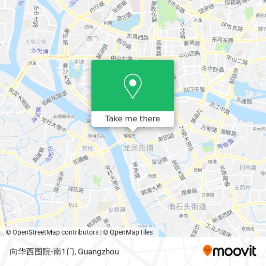 向华西围院-南1门 map