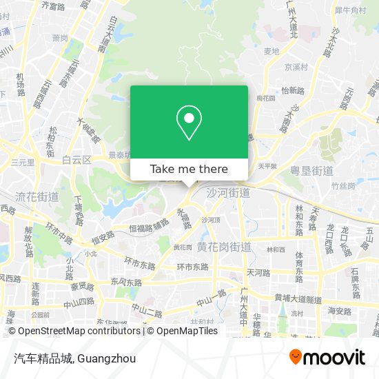 汽车精品城 map