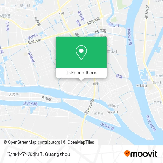 低涌小学-东北门 map