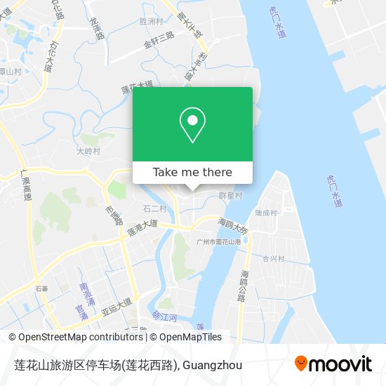 莲花山旅游区停车场(莲花西路) map