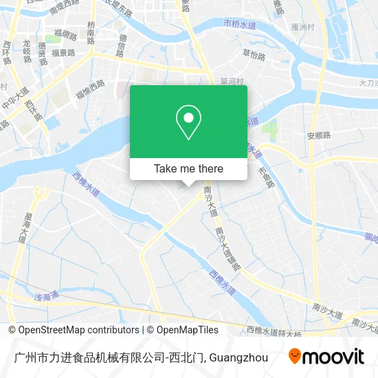 广州市力进食品机械有限公司-西北门 map