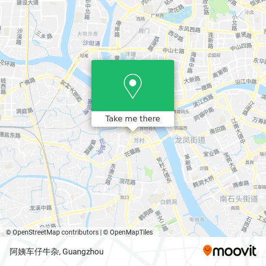 阿姨车仔牛杂 map