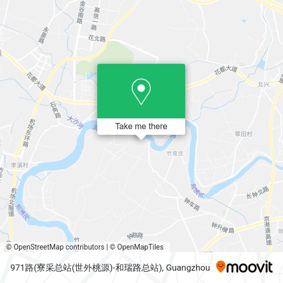 971路(寮采总站(世外桃源)-和瑞路总站) map