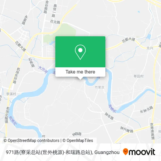 971路(寮采总站(世外桃源)-和瑞路总站) map