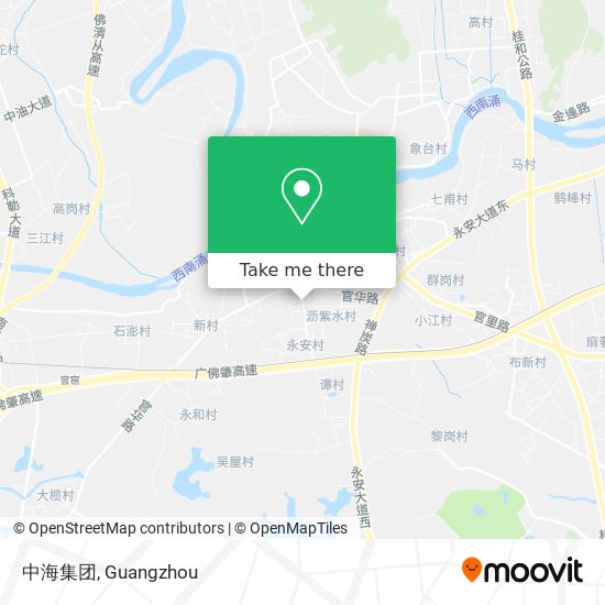 中海集团 map