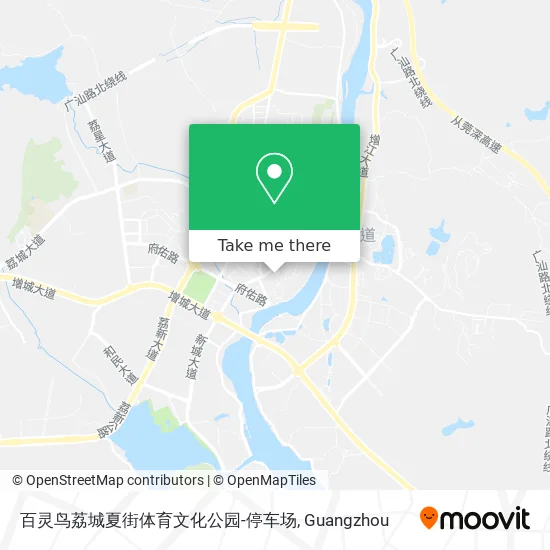 百灵鸟荔城夏街体育文化公园-停车场 map