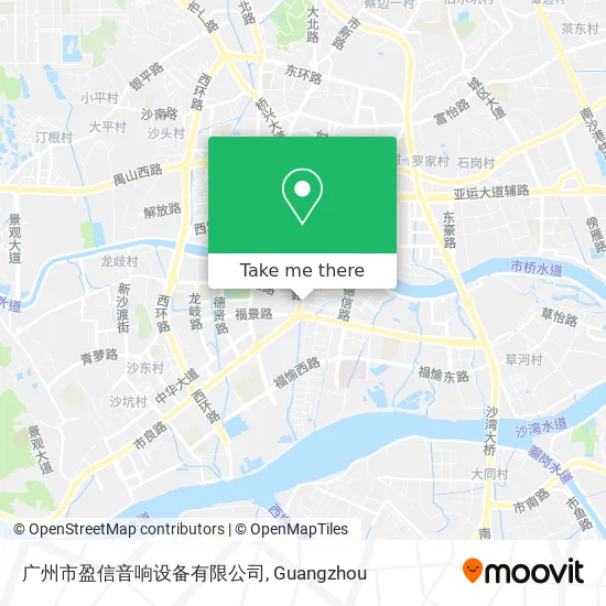 广州市盈信音响设备有限公司 map