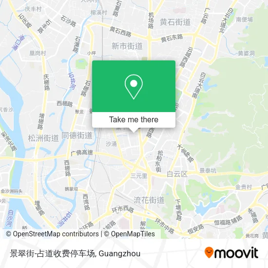 景翠街-占道收费停车场 map