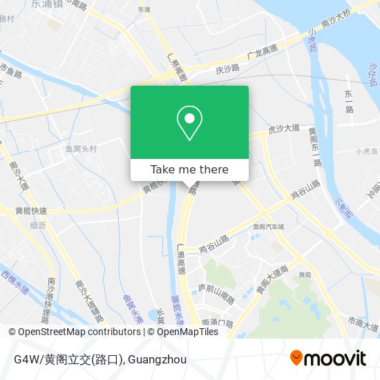 G4W/黄阁立交(路口) map