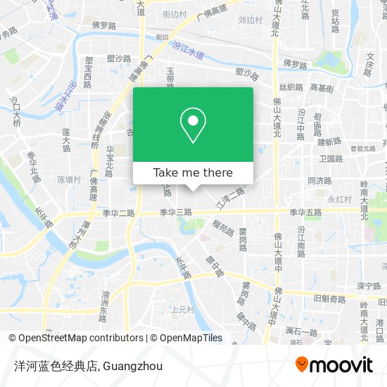 洋河蓝色经典店 map