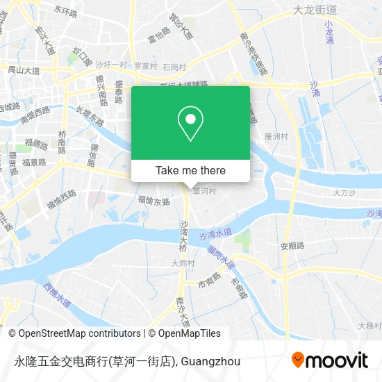 永隆五金交电商行(草河一街店) map