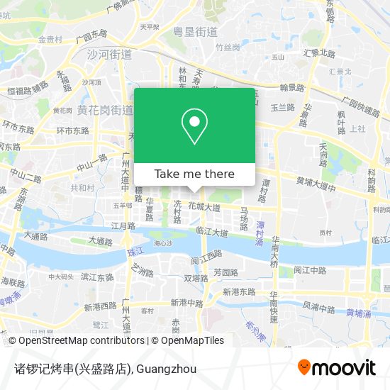 诸锣记烤串(兴盛路店) map