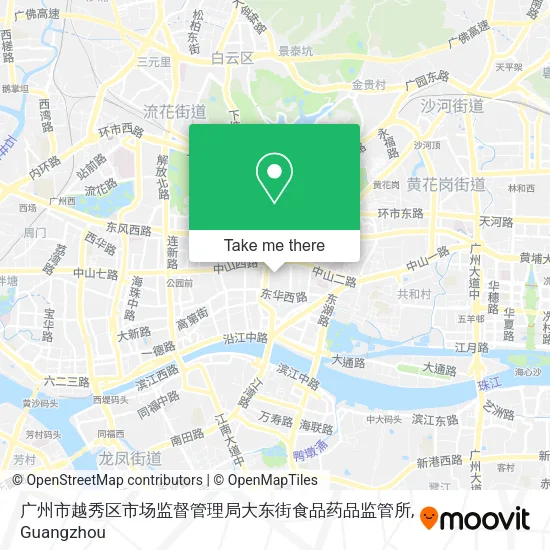 广州市越秀区市场监督管理局大东街食品药品监管所 map