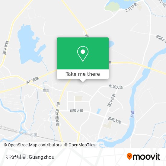 兆记甜品 map