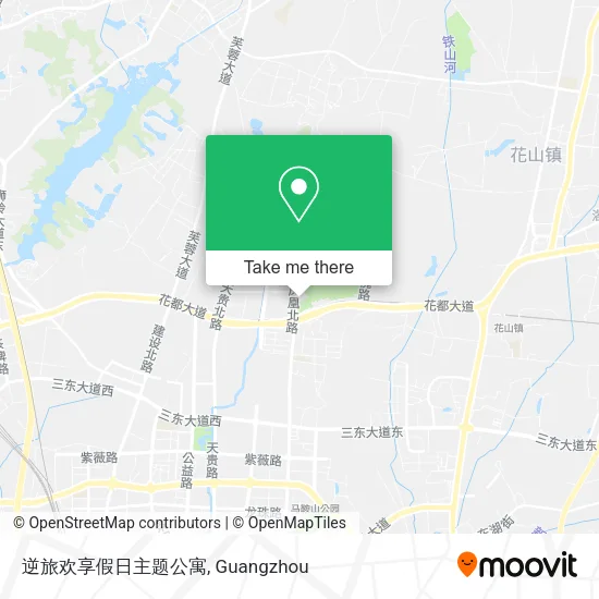 逆旅欢享假日主题公寓 map