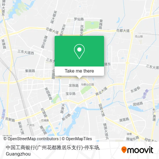 中国工商银行(广州花都雅居乐支行)-停车场 map