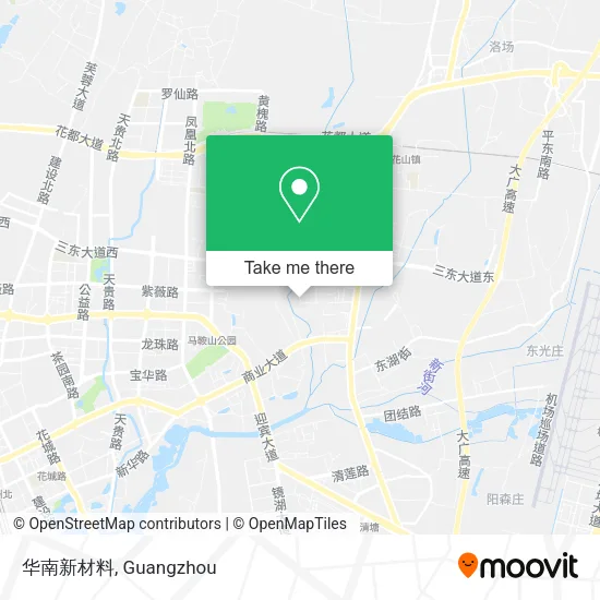华南新材料 map