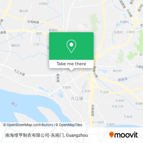 南海维亨制衣有限公司-东南门 map