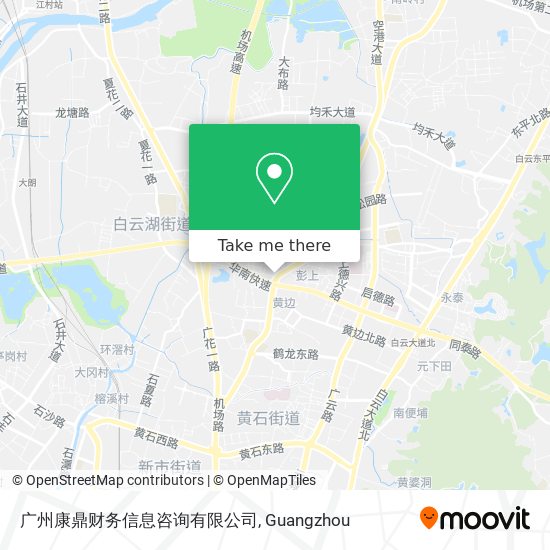 广州康鼎财务信息咨询有限公司 map