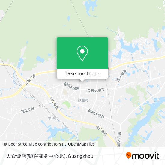 大众饭店(狮兴商务中心北) map