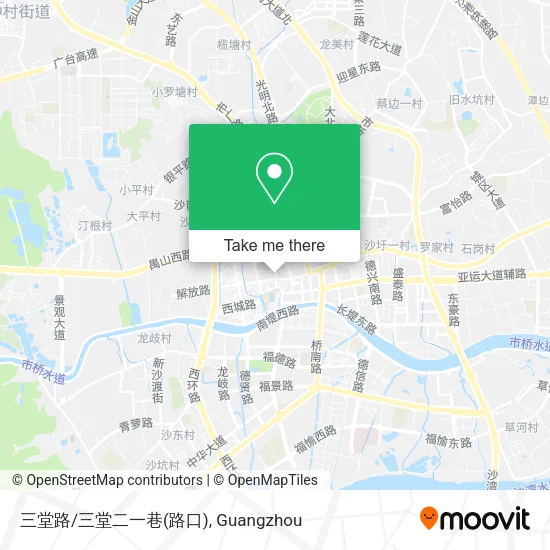 三堂路/三堂二一巷(路口) map