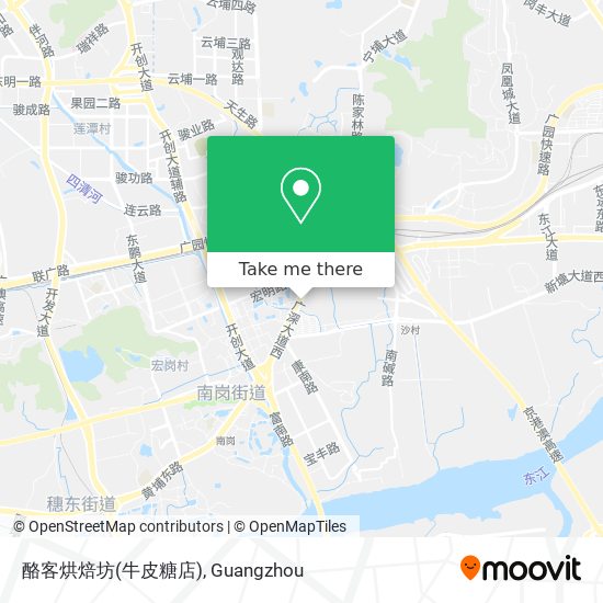 酪客烘焙坊(牛皮糖店) map