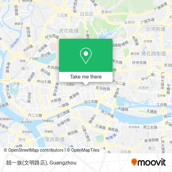靓一族(文明路店) map