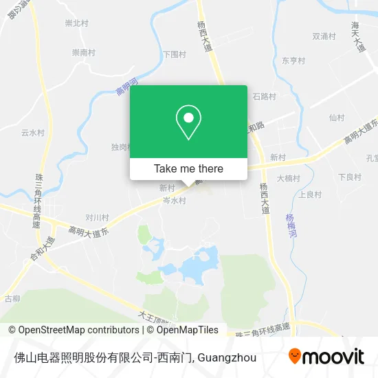 佛山电器照明股份有限公司-西南门 map