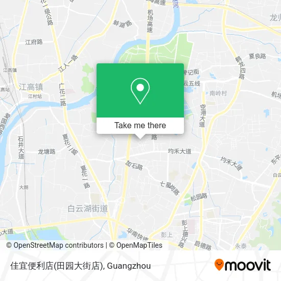 佳宜便利店(田园大街店) map