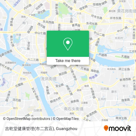 吉乾堂健康管理(市二宫店) map
