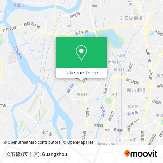 众客隆(庆丰店) map