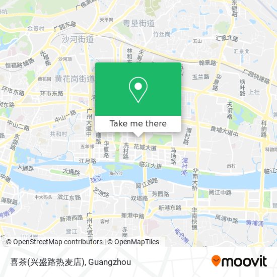 喜茶(兴盛路热麦店) map