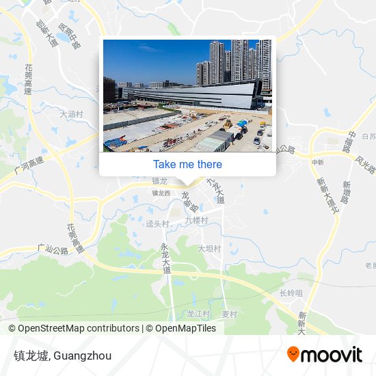 镇龙墟 map