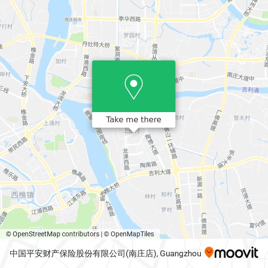中国平安财产保险股份有限公司(南庄店) map