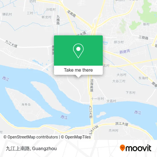 九江上南路 map